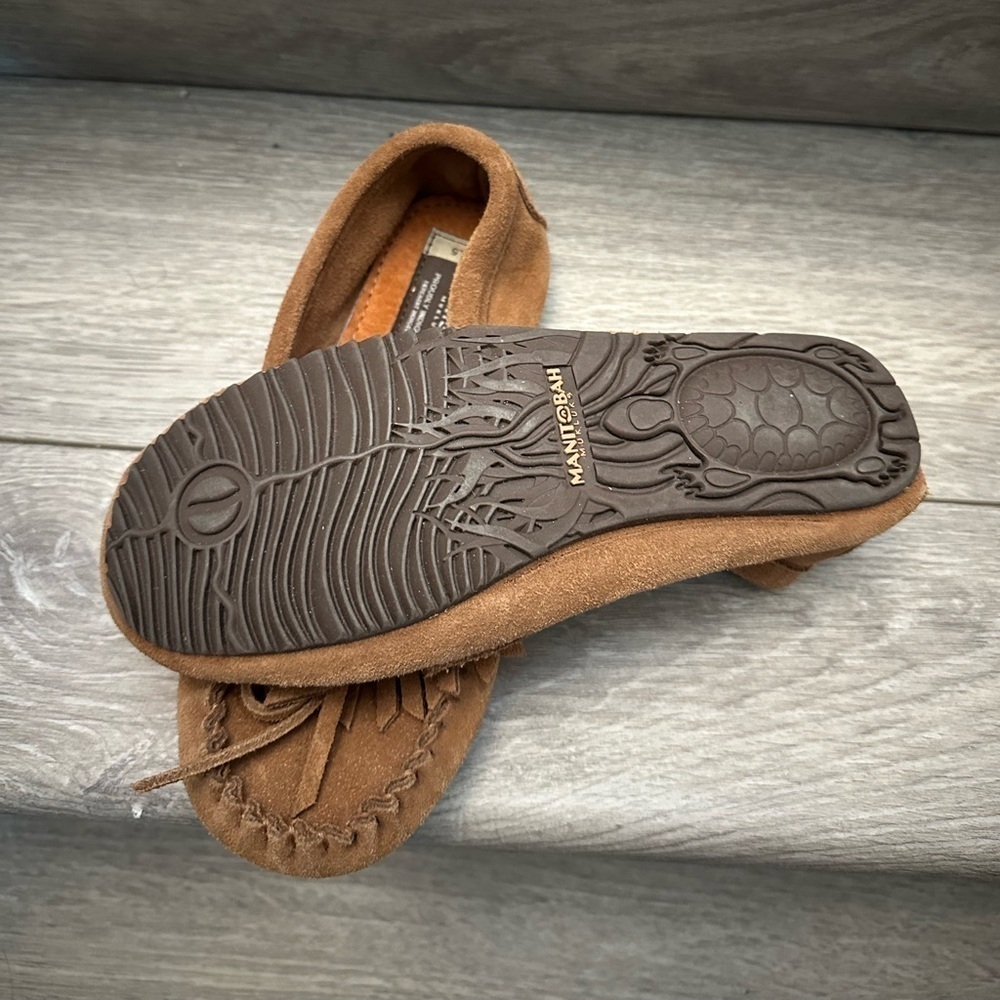 Manitobah mukluks Sunshine Moccasin Women's size 5 - Picture 3 of 3